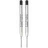 Стержень шариковый PARKER QUINKFLOW Z08 M 1мм черные чернила блистер (3шт) 2119151